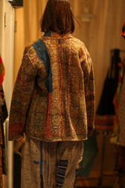ARTISAN KANTHA KIMONO RIAA - sustainably made MOMO NEW YORK sustainable clothing, Coat slow fashion