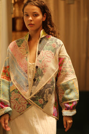 CHRISTOPHER KANTHA BOMBER JACKET - sustainably made MOMO NEW YORK sustainable clothing, bomber slow fashion