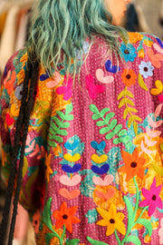 EMBROIDERED JACKET HOSIA - sustainably made MOMO NEW YORK sustainable clothing, bestseller slow fashion