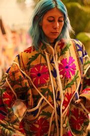 EMBROIDERED KANTHA JACKET AYLIN - sustainably made MOMO NEW YORK sustainable clothing, bestseller slow fashion