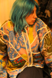 KANTHA EMBROIDERED JACKET ELA - sustainably made MOMO NEW YORK sustainable clothing, bestseller slow fashion