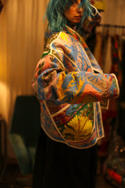KANTHA EMBROIDERED JACKET ELA - sustainably made MOMO NEW YORK sustainable clothing, bestseller slow fashion