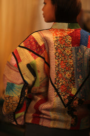 KANTHA JACKET BUSRAS - sustainably made MOMO NEW YORK sustainable clothing, coatandjacket slow fashion