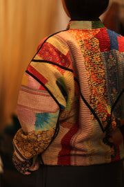 KANTHA JACKET BUSRAS - sustainably made MOMO NEW YORK sustainable clothing, coatandjacket slow fashion