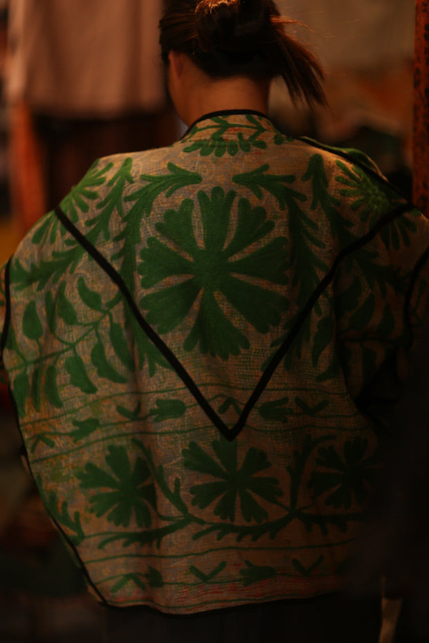 KANTHA JACKET CLEMS - sustainably made MOMO NEW YORK sustainable clothing, coatandjacket slow fashion