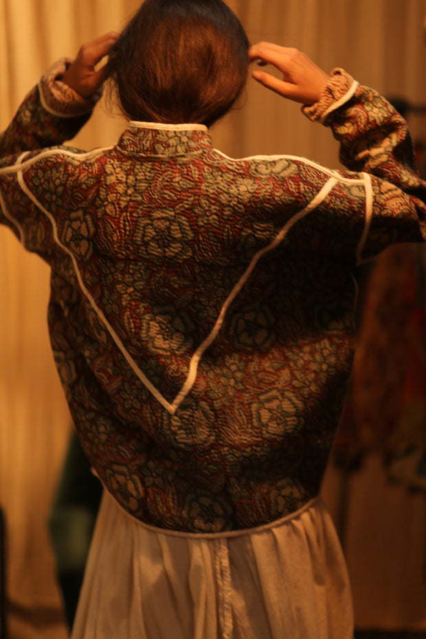 KANTHA JACKET ERIK - sustainably made MOMO NEW YORK sustainable clothing, coatandjacket slow fashion