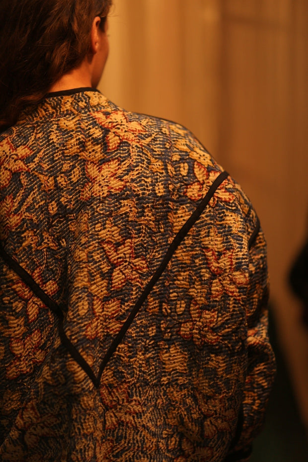 KANTHA JACKET GILBERT - sustainably made MOMO NEW YORK sustainable clothing, coatandjacket slow fashion
