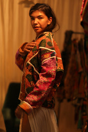KANTHA JACKET JAMIE - sustainably made MOMO NEW YORK sustainable clothing, coatandjacket slow fashion