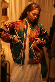 KANTHA JACKET LEYLO - sustainably made MOMO NEW YORK sustainable clothing, coatandjacket slow fashion