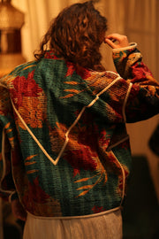 KANTHA JACKET LEYLO - sustainably made MOMO NEW YORK sustainable clothing, coatandjacket slow fashion
