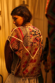 KANTHA JACKET MAGUI - sustainably made MOMO NEW YORK sustainable clothing, Coat slow fashion