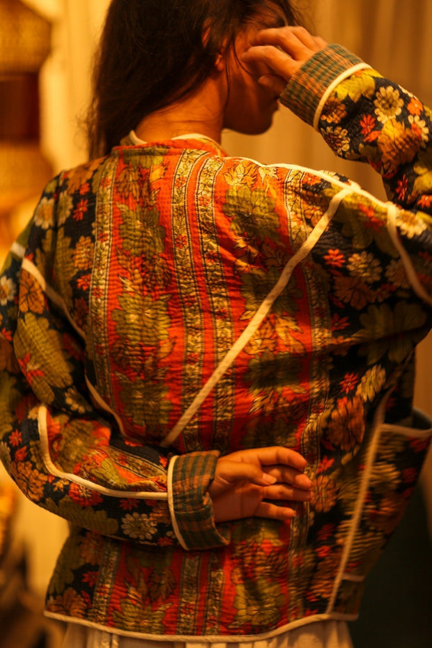 KANTHA JACKET NATCHA WANIT - sustainably made MOMO NEW YORK sustainable clothing, coatandjacket slow fashion