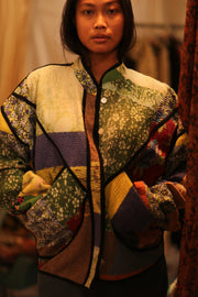 KANTHA JACKET NICHIEME - sustainably made MOMO NEW YORK sustainable clothing, coatandjacket slow fashion