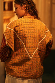 KANTHA JACKET OLIVER - sustainably made MOMO NEW YORK sustainable clothing, coatandjacket slow fashion