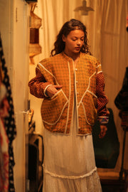 KANTHA JACKET OLIVER - sustainably made MOMO NEW YORK sustainable clothing, coatandjacket slow fashion