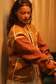 KANTHA JACKET OLIVER - sustainably made MOMO NEW YORK sustainable clothing, coatandjacket slow fashion