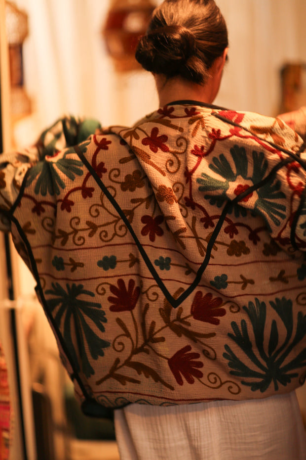 KANTHA JACKET PHILIP - sustainably made MOMO NEW YORK sustainable clothing, bestseller slow fashion