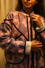 KANTHA JACKET RUBY - sustainably made MOMO NEW YORK sustainable clothing, coatandjacket slow fashion