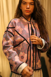 KANTHA JACKET RUBY - sustainably made MOMO NEW YORK sustainable clothing, coatandjacket slow fashion