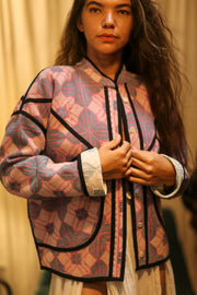 KANTHA JACKET RUBY - sustainably made MOMO NEW YORK sustainable clothing, coatandjacket slow fashion
