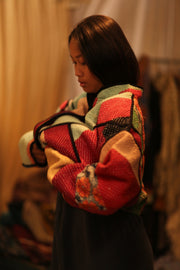 KANTHA JACKET SALEI - sustainably made MOMO NEW YORK sustainable clothing, coatandjacket slow fashion