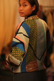 KANTHA JACKET SAMSEN - sustainably made MOMO NEW YORK sustainable clothing, coatandjacket slow fashion