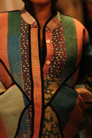 KANTHA JACKET SAMSEN - sustainably made MOMO NEW YORK sustainable clothing, coatandjacket slow fashion