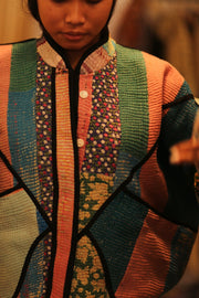 KANTHA JACKET SAMSEN - sustainably made MOMO NEW YORK sustainable clothing, coatandjacket slow fashion