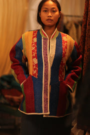 KANTHA JACKET SHEILO - sustainably made MOMO NEW YORK sustainable clothing, coatandjacket slow fashion