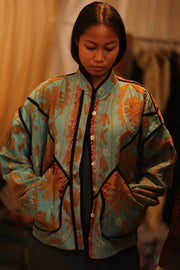 KANTHA JACKET TODOS - sustainably made MOMO NEW YORK sustainable clothing, coatandjacket slow fashion