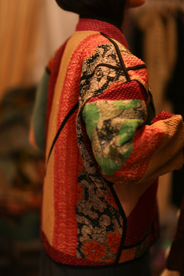 KANTHA JACKET ZINAS - sustainably made MOMO NEW YORK sustainable clothing, coatandjacket slow fashion