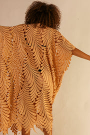 LACE KIMONO OSCAR - sustainably made MOMO NEW YORK sustainable clothing, kaftan slow fashion