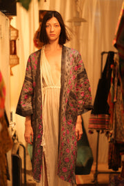 LORNA ARTISAN MADE KIMONO - sustainably made MOMO NEW YORK sustainable clothing, Coat slow fashion