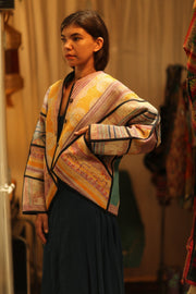 LUKAS KANTHA BOMBER JACKET - sustainably made MOMO NEW YORK sustainable clothing, bomber slow fashion