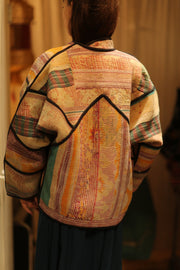 LUKAS KANTHA BOMBER JACKET - sustainably made MOMO NEW YORK sustainable clothing, bomber slow fashion