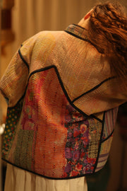 MIKAEL KANTHA BOMBER JACKET - sustainably made MOMO NEW YORK sustainable clothing, bomber slow fashion