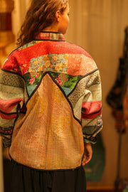 ROBBIE KANTHA BOMBER JACKET - sustainably made MOMO NEW YORK sustainable clothing, bomber slow fashion