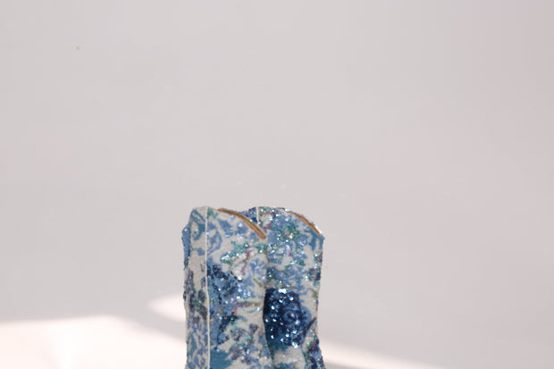 TATI SEQUINS EMBROIDERED COWBOY BOOTS - sustainably made MOMO NEW YORK sustainable clothing, ankle boots slow fashion