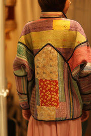 YANIS KANTHA BOMBER JACKET - sustainably made MOMO NEW YORK sustainable clothing, bomber slow fashion