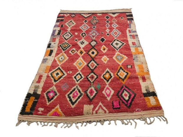 Azilal rug size 8.72 ft x 5.11 ft, berber, Moroccan, beni ourain, Azilal , boujaad, beni mguild, kilim, handira - sustainably made MOMO NEW YORK sustainable clothing, rug slow fashion