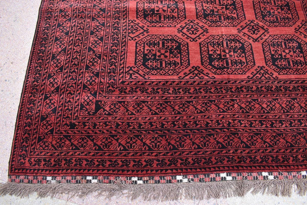 COLLECTORS’ PIECE Antique Turkmen Dali Filpai Elephant Foot Turkoman Natural Vegetable Dye Area size carpet,Vintage rug - sustainably made MOMO NEW YORK sustainable clothing, rug slow fashion