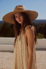 COTTON DRESS MARLEY - sustainably made MOMO NEW YORK sustainable clothing, wholesale1122 slow fashion