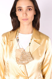 FACE MASK HOLDER ARABELLA - sustainably made MOMO NEW YORK sustainable clothing, slow fashion