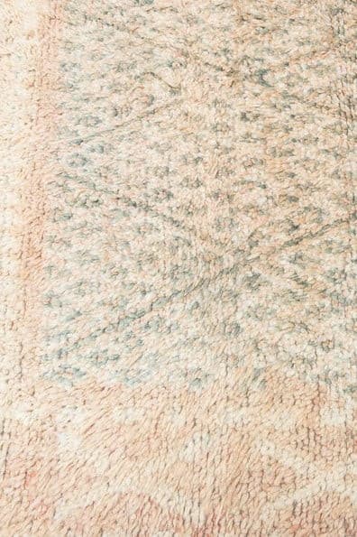 vintage moroccan rug from Beni mguild, berber handmade area rug - sustainably made MOMO NEW YORK sustainable clothing, rug slow fashion