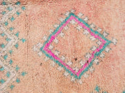 vintage moroccan rug from Beni mguild, berber handmade area rug - sustainably made MOMO NEW YORK sustainable clothing, rug slow fashion