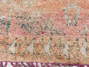 Vintage moroccan rug from Beni mguild, berber handmade area rug - sustainably made MOMO NEW YORK sustainable clothing, rug slow fashion